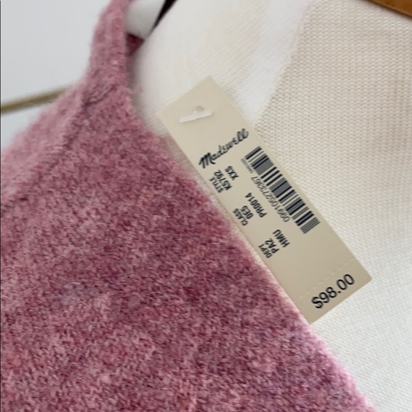 NEW Madewell Edgewater Bubble Sleeve Cardigan Sweater - Picture 7 of 8